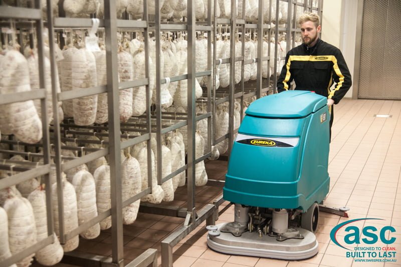 ASC Eureka E81 scrubber with  man 5