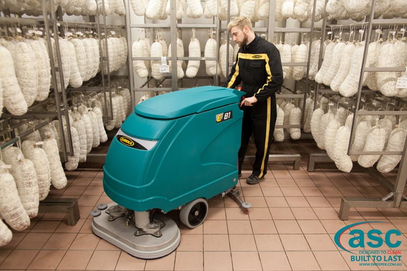 ASC Eureka E81 scrubber with  man 4
