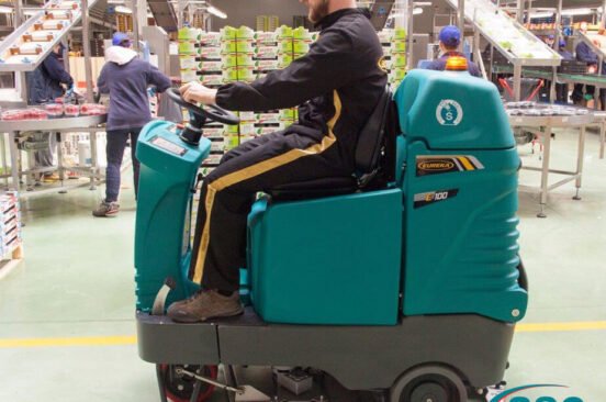 nav ASC Eureka E100 Sweeper with man 8