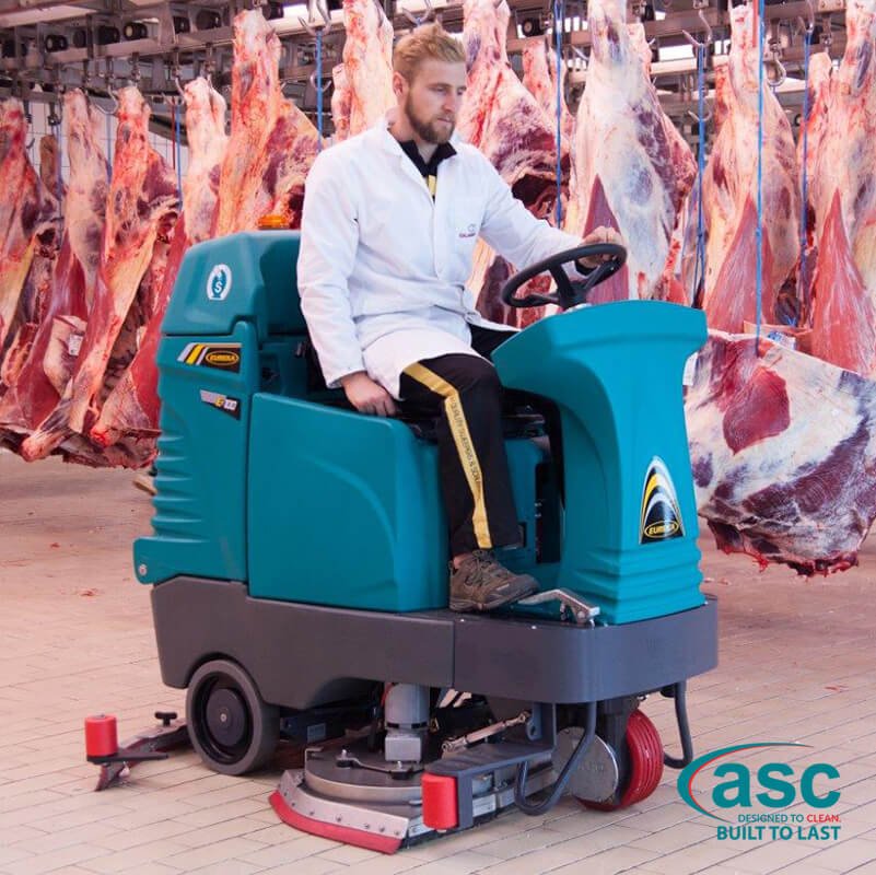 ASC Eureka E100 Sweeper with man 7
