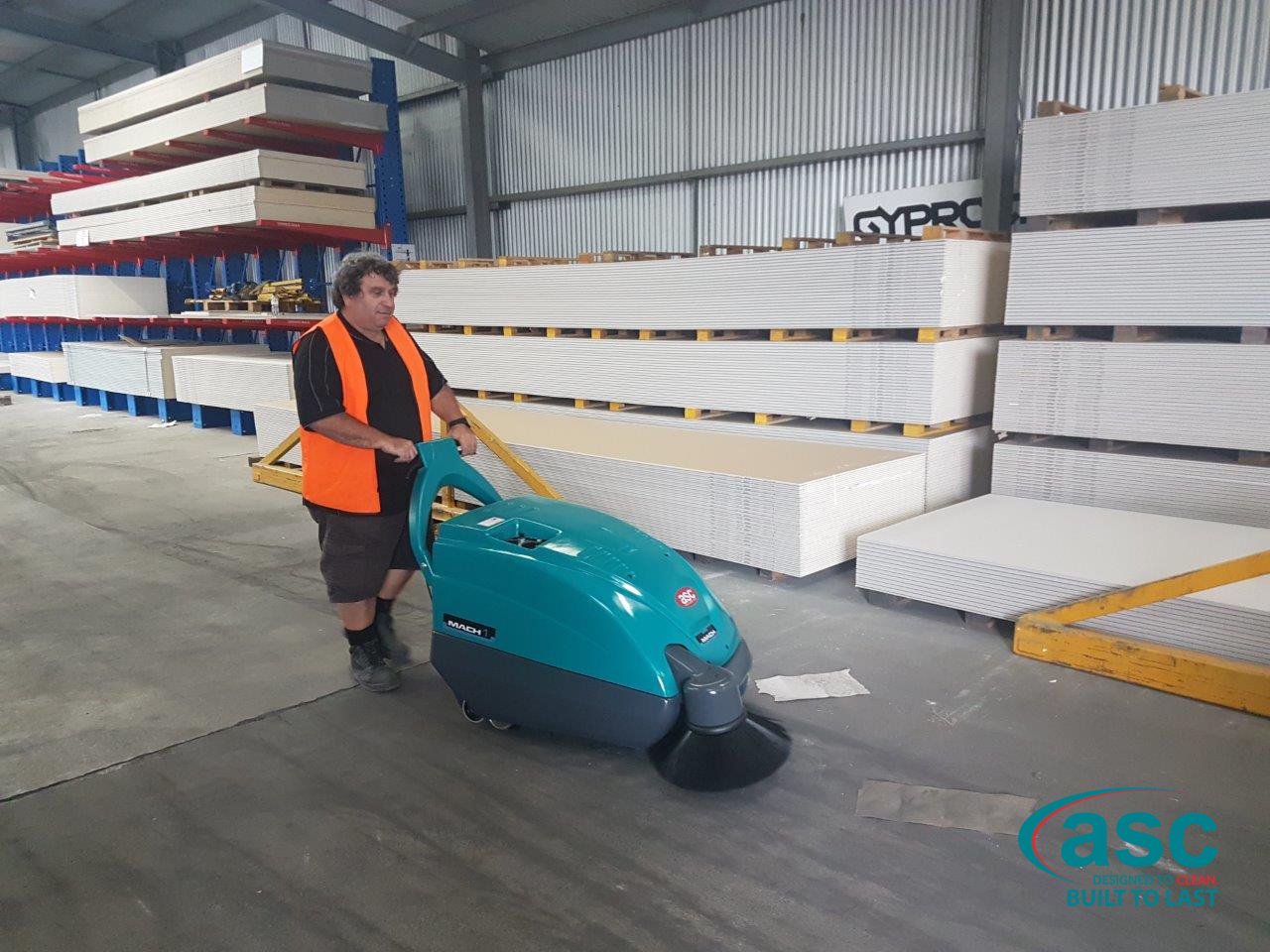 Picton Hopkins Facility Using ASC Eureka M1 Sweeper 1