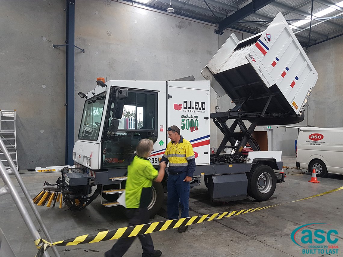 ASC Dulevo 5000 At PWCS's Facility