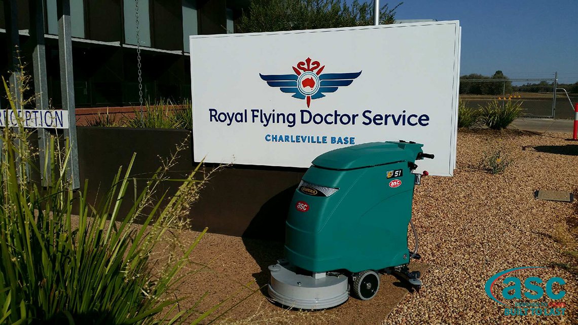 ASC Eureka E 51 Scrubber At The RFDS' Charleville Base