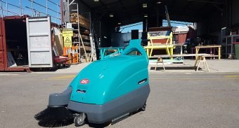 Hutchinson Builders Buys Another ASC M1 Sweeper for Their Brisbane Location