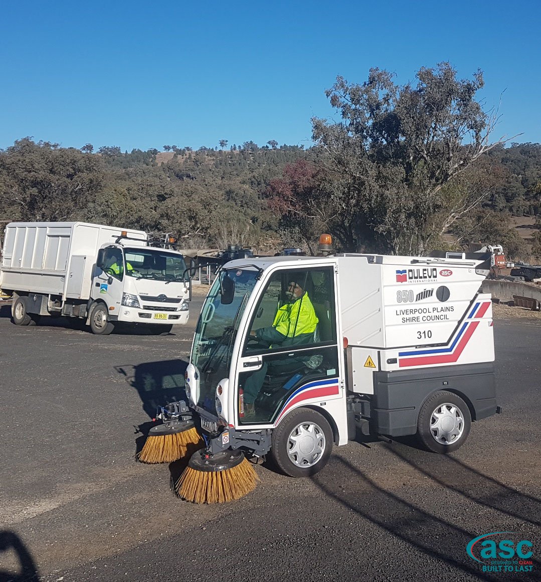 ASC Dulevo 850 Street Sweeper In Liverpool Plains Shire 