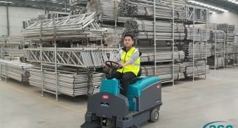ASC Eureka M3 Keeps Kwikserv Scaffolding’s Melbourne Facility Dust & Debris Free