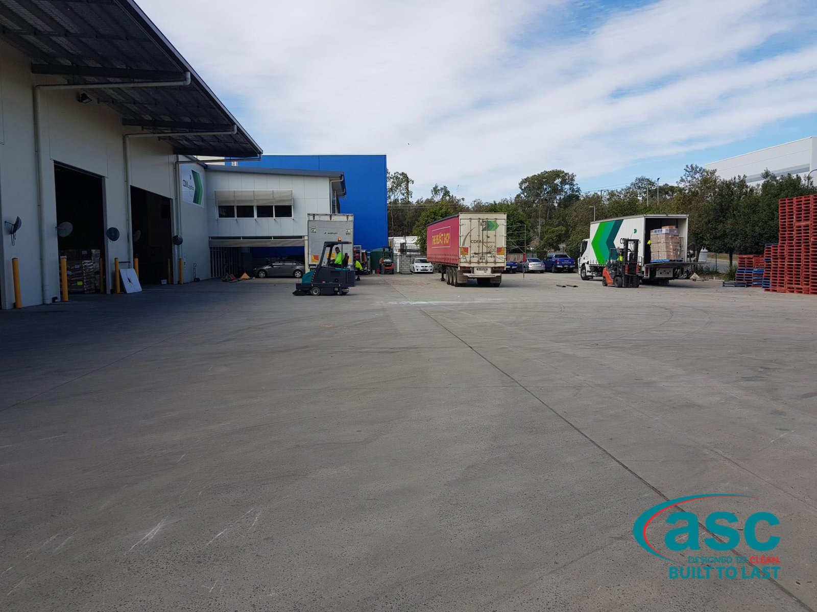 ASC Eureka Mach 6 At Work In CDM Logistic's Facility