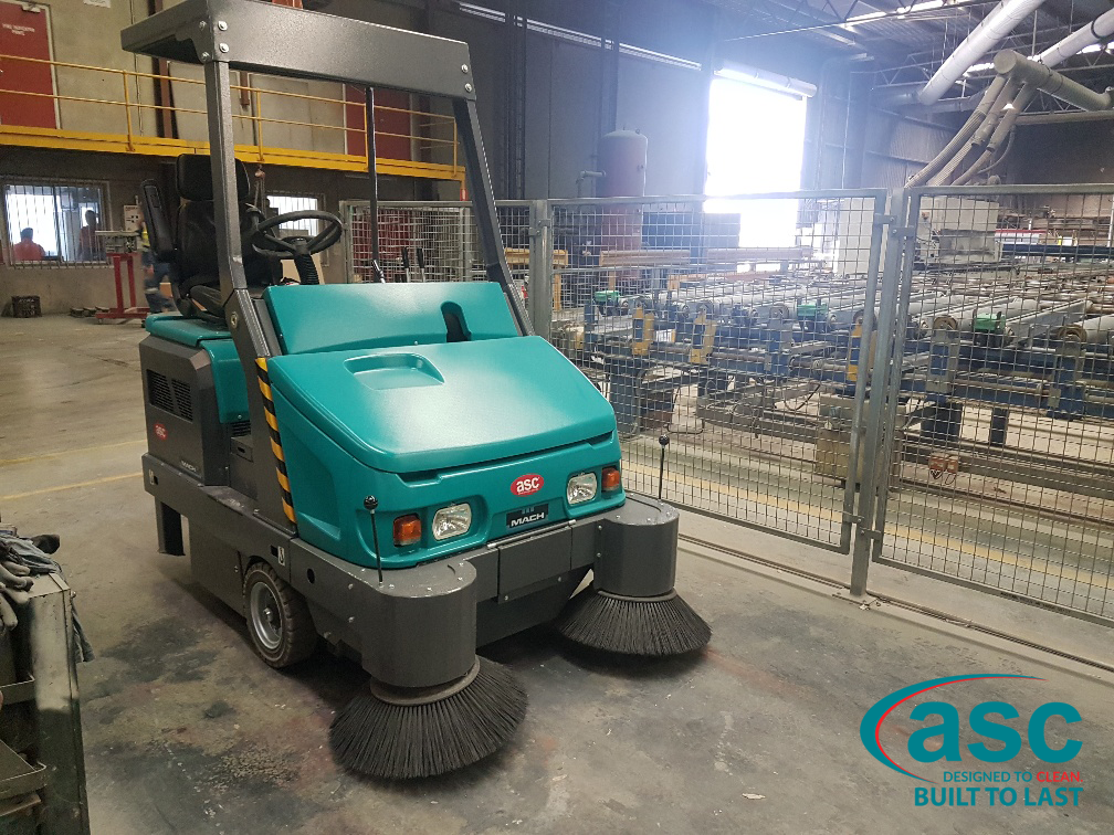 ASC Eureka M6 Sweeper At BGC's Plant 2