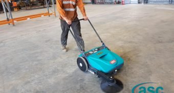 ASC Sweeper Proved to Be 12 Times More Efficient for EDI Then Manual Cleaning