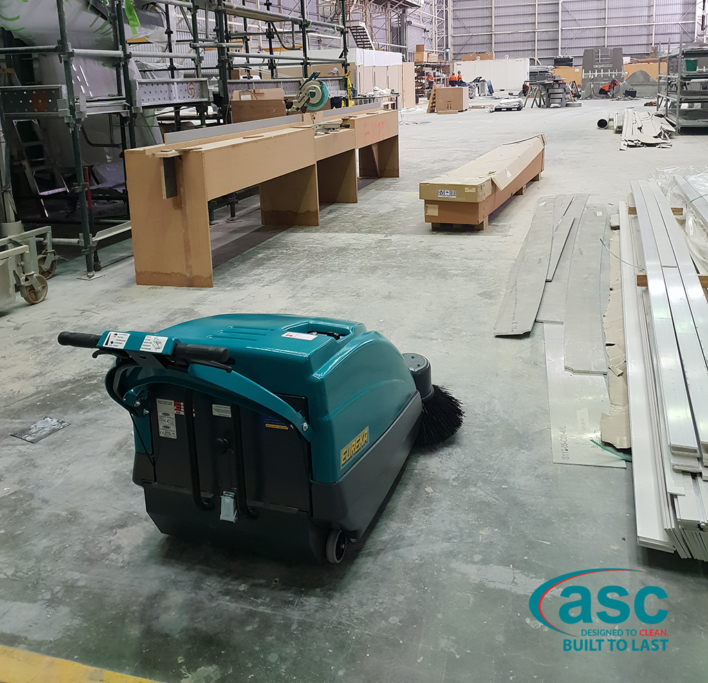 ASC Eureka M1 Sweeper At Evolution Commercial's Facility 3
