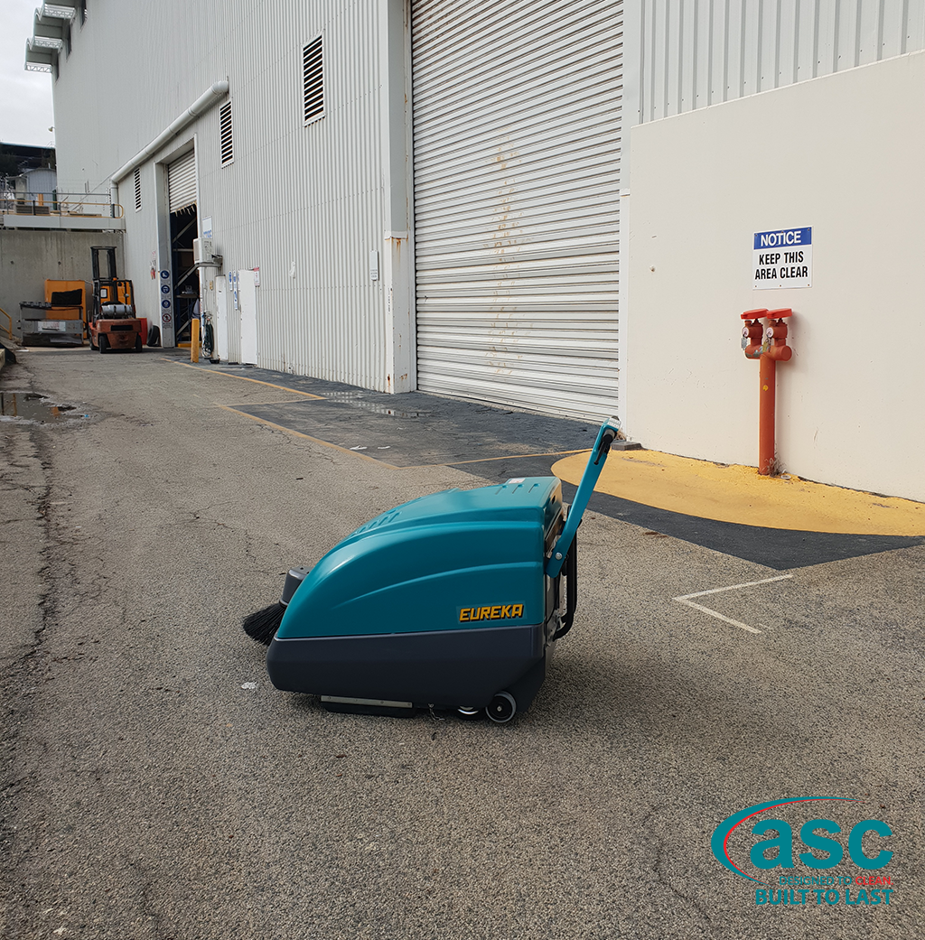 ASC Eureka M1 Sweeper At Evolution Commercial's Facility 1