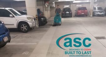 Aria Property Group Trusts ASC Sweeper to Keep Their 7 Story Parking Space Clean