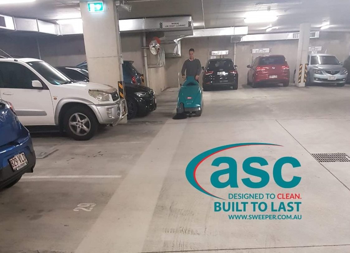 ASC Eureka M1 Sweeper At APG's Underground Car Park