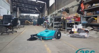 Sell & Parker Metal Recycling Services Adds a New ASC Sweeper Strengthening Their 20 Year Old Association With ASC