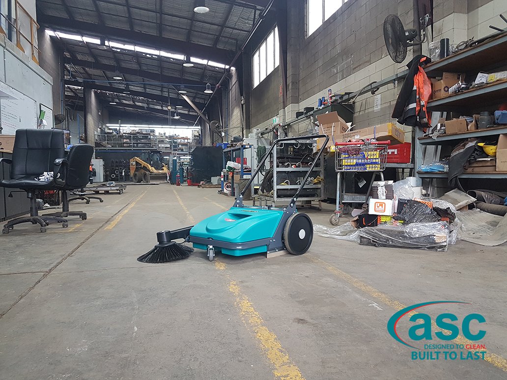 ASC MEP Sweeper At Sell & Parker Metal Recycling Services