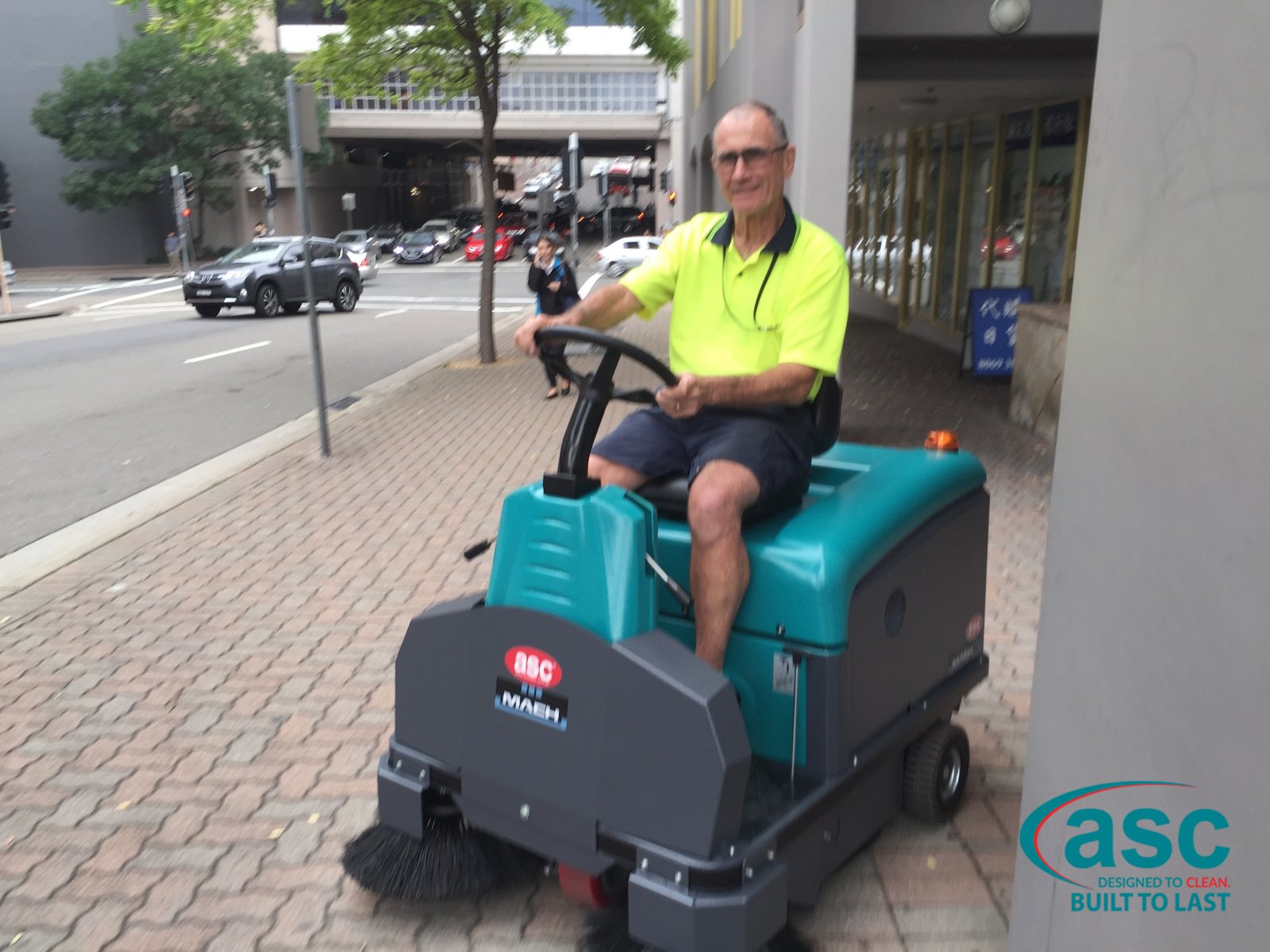 ASC Eureka M3 Sweeper At Park Plaza Apartments