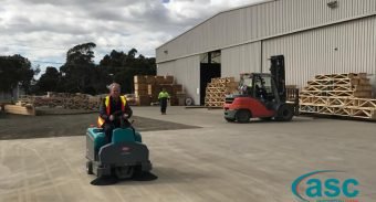 Employees & Neighbours Say M.B. Pre-Fab’s Yard Has Never Looked Better After Using ASC Eureka M3