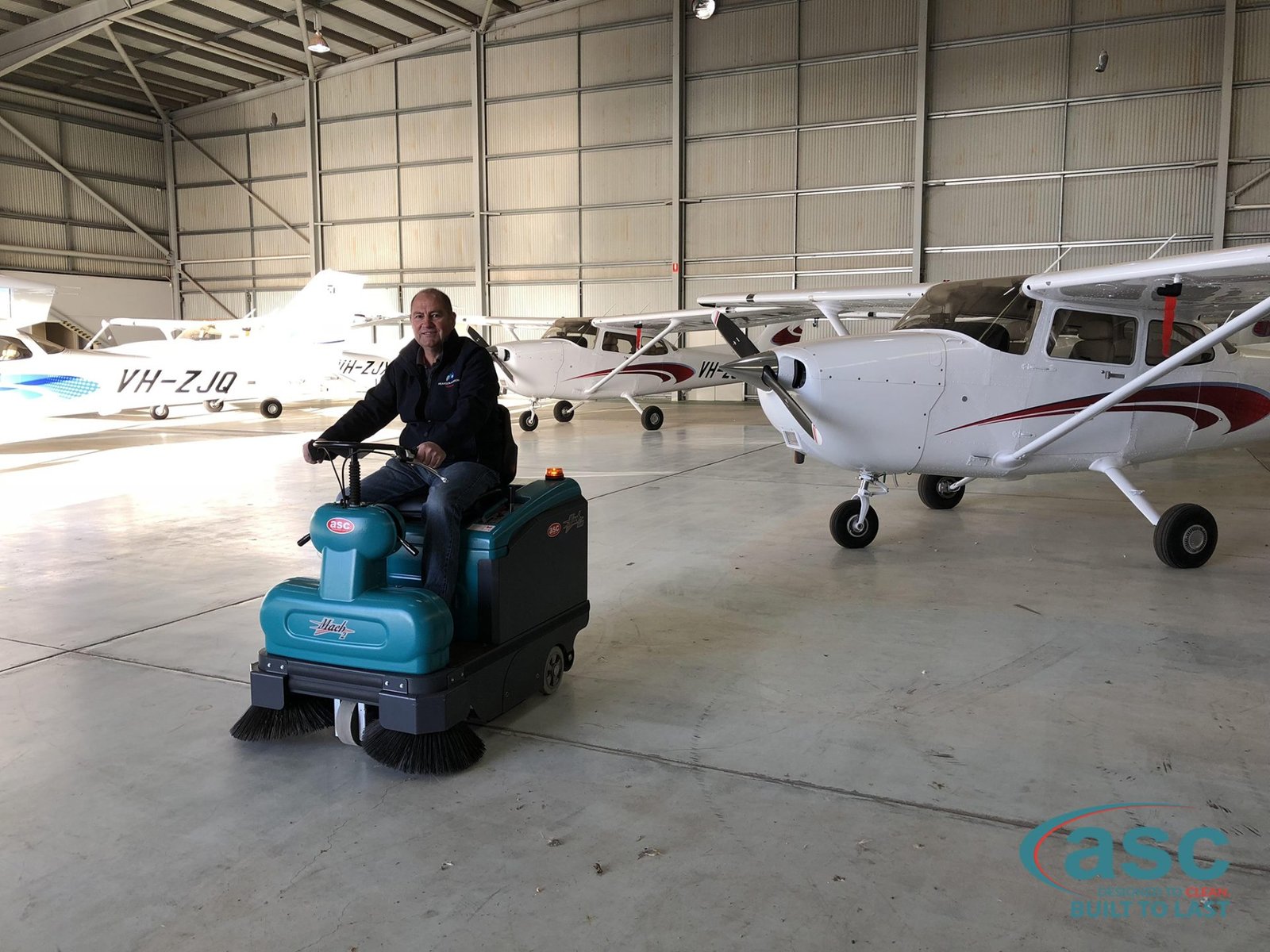 ASC Eureka M2 Sweeper At Mildura Airport