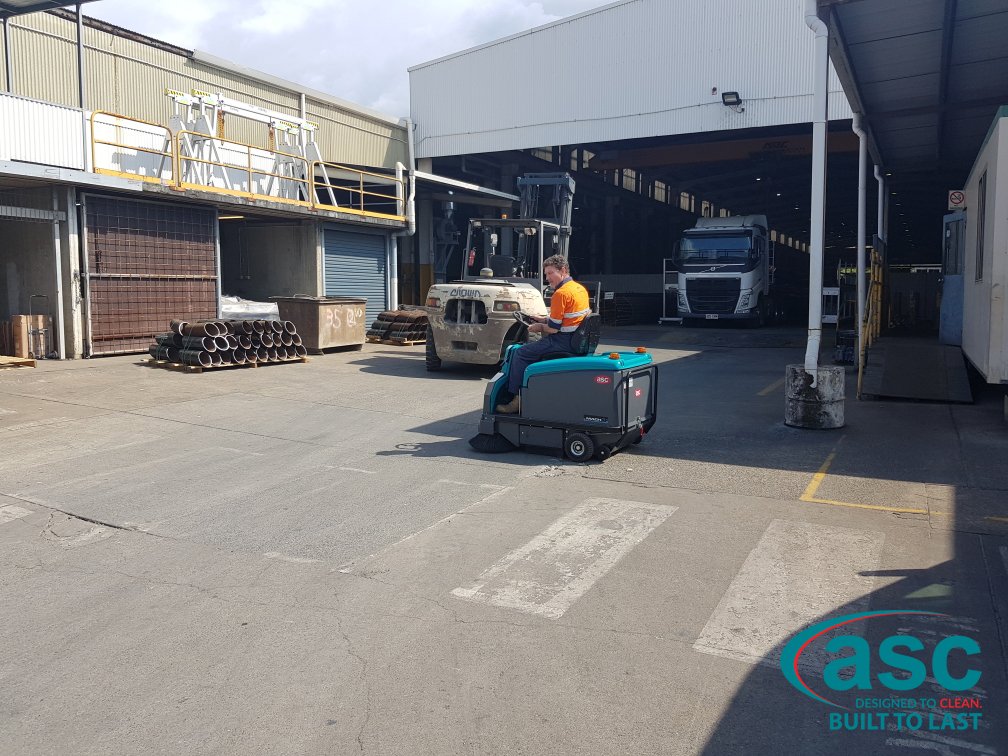 ASC Eureka M3 Sweeper At Neumann Steel's Plant 3
