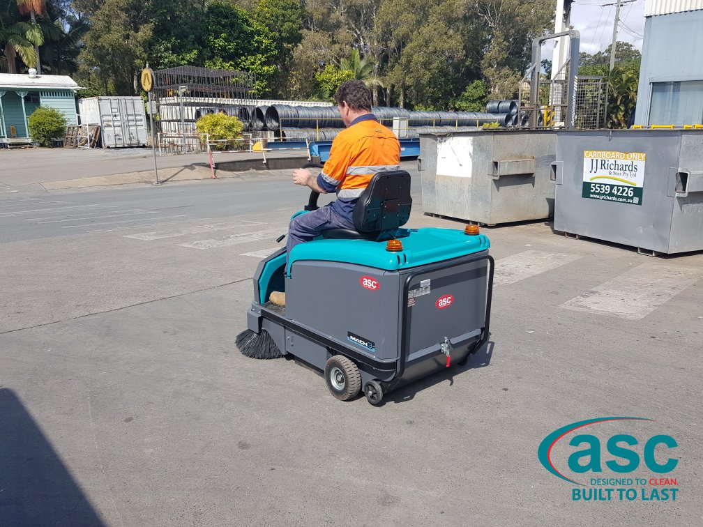 ASC Eureka M3 Sweeper At Neumann Steel's Plant 4
