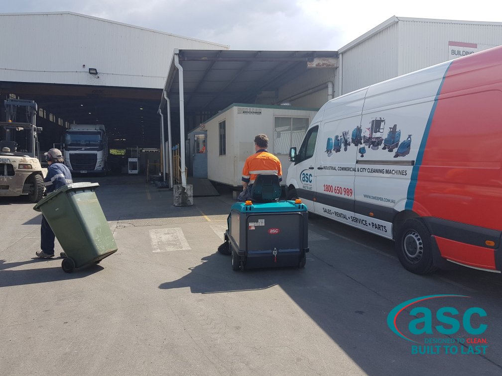 ASC Eureka M3 Sweeper At Neumann Steel's Plant 6