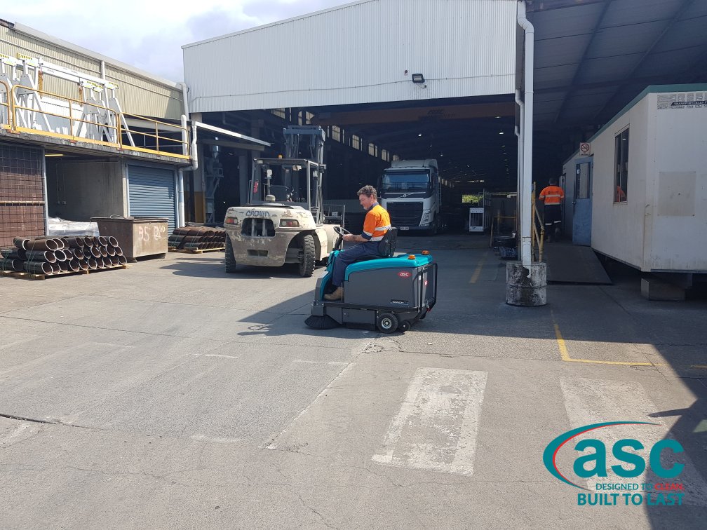 ASC Eureka M3 Sweeper At Neumann Steel's Plant 8