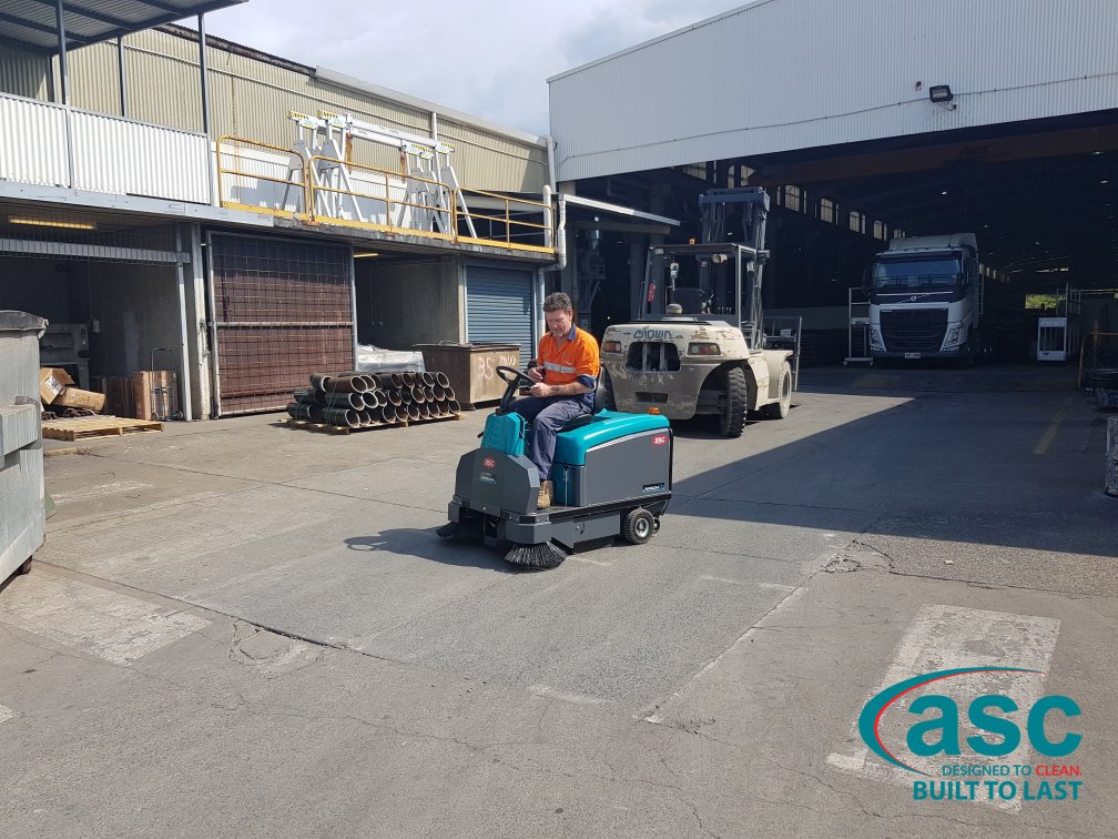 ASC Eureka M3 Sweeper At Neumann Steel's Plant 9