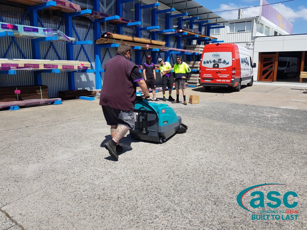 ASC Eureka M1 Sweeper At Woodstock Timber's Facility 5