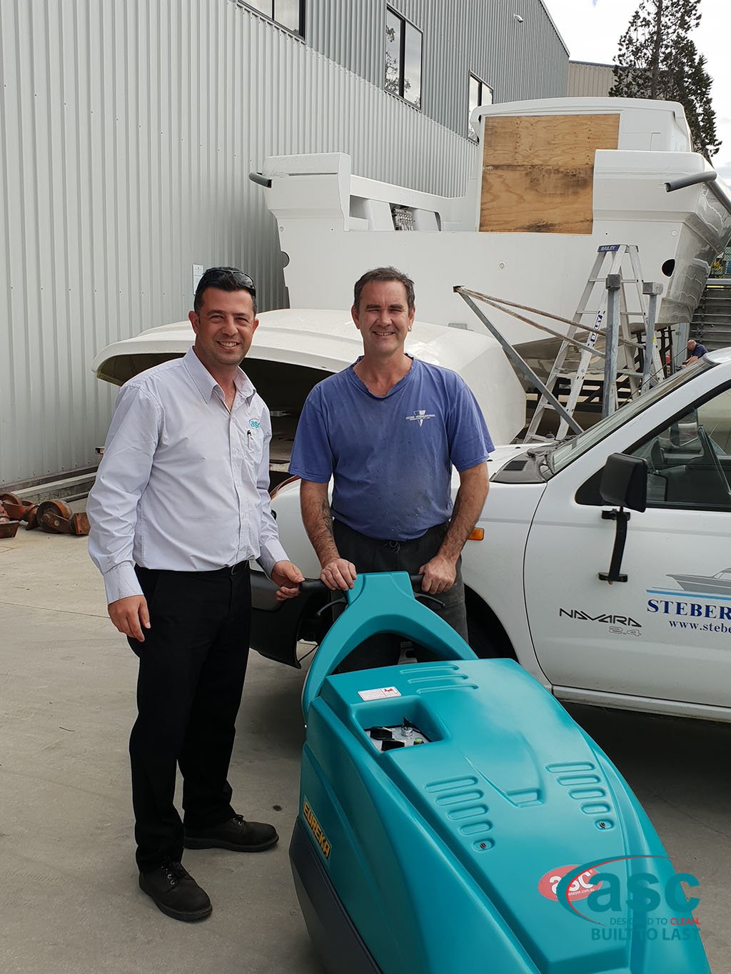 ASC Eureka M1 Sweeper At Stebercraft Manufacturing Plant