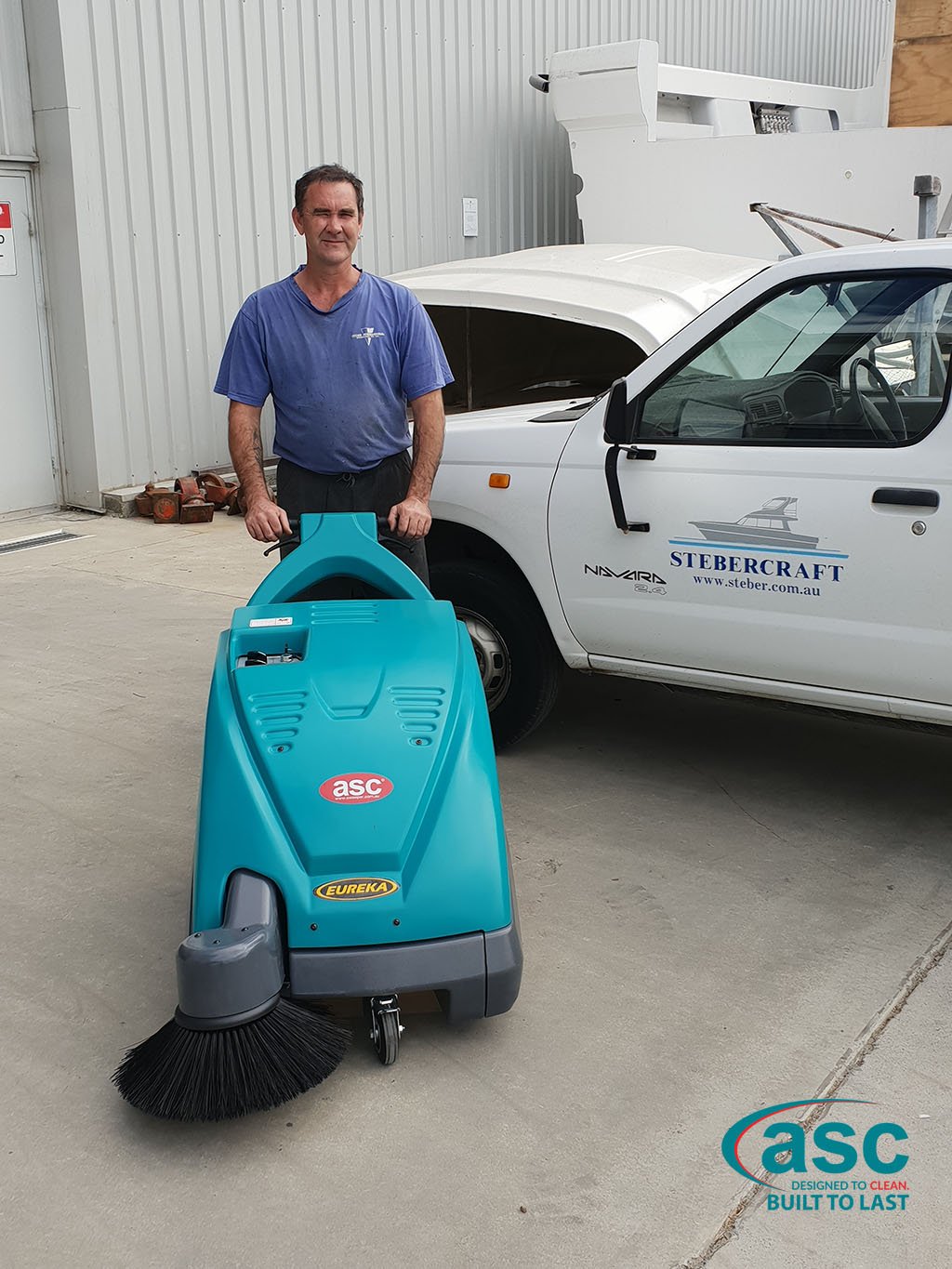 ASC Eureka M1 Sweeper At Stebercraft Manufacturing Plant 2
