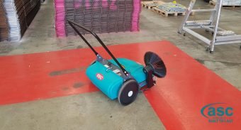ASC MEP Became the Trusted Machine for Keeping AUSREO’s Brisbane Facility Clean ASC Eureka M1 Sweeper At AUSREO’s Facility