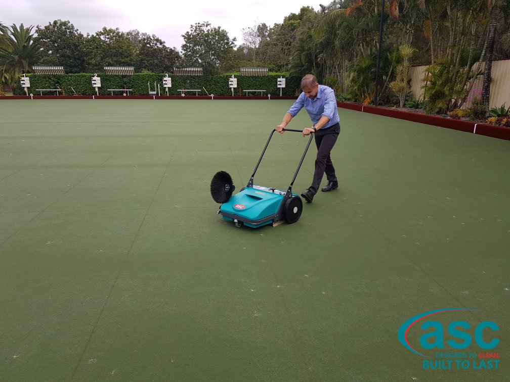 Home Park Management Services Using ASC MEP Sweeper 2