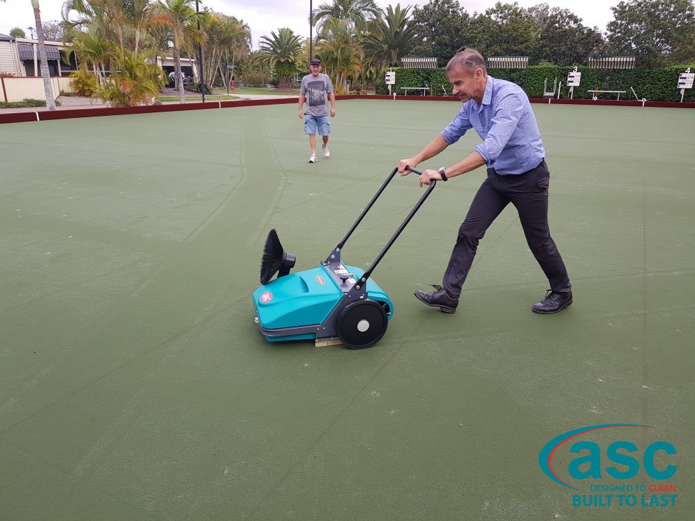 Home Park Management Services Using ASC MEP Sweeper 3