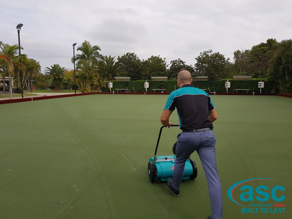 Home Park Management Services Using ASC MEP Sweeper 4