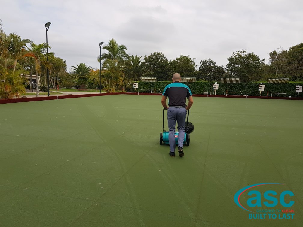 Home Park Management Services Using ASC MEP Sweeper 5