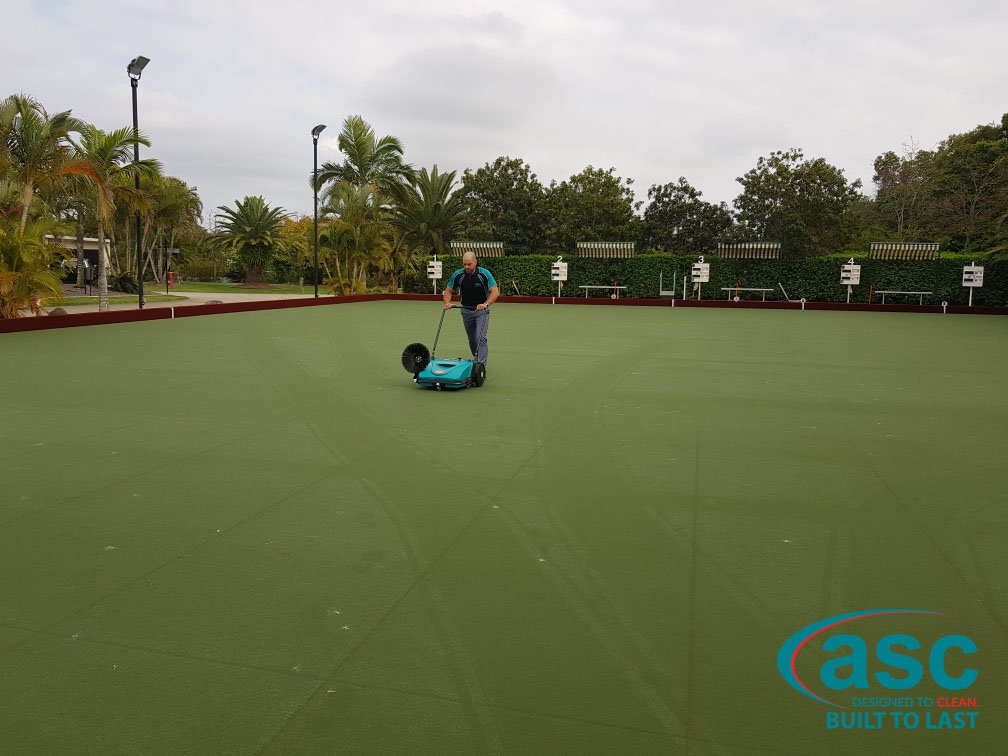 Home Park Management Services Using ASC MEP Sweeper 6