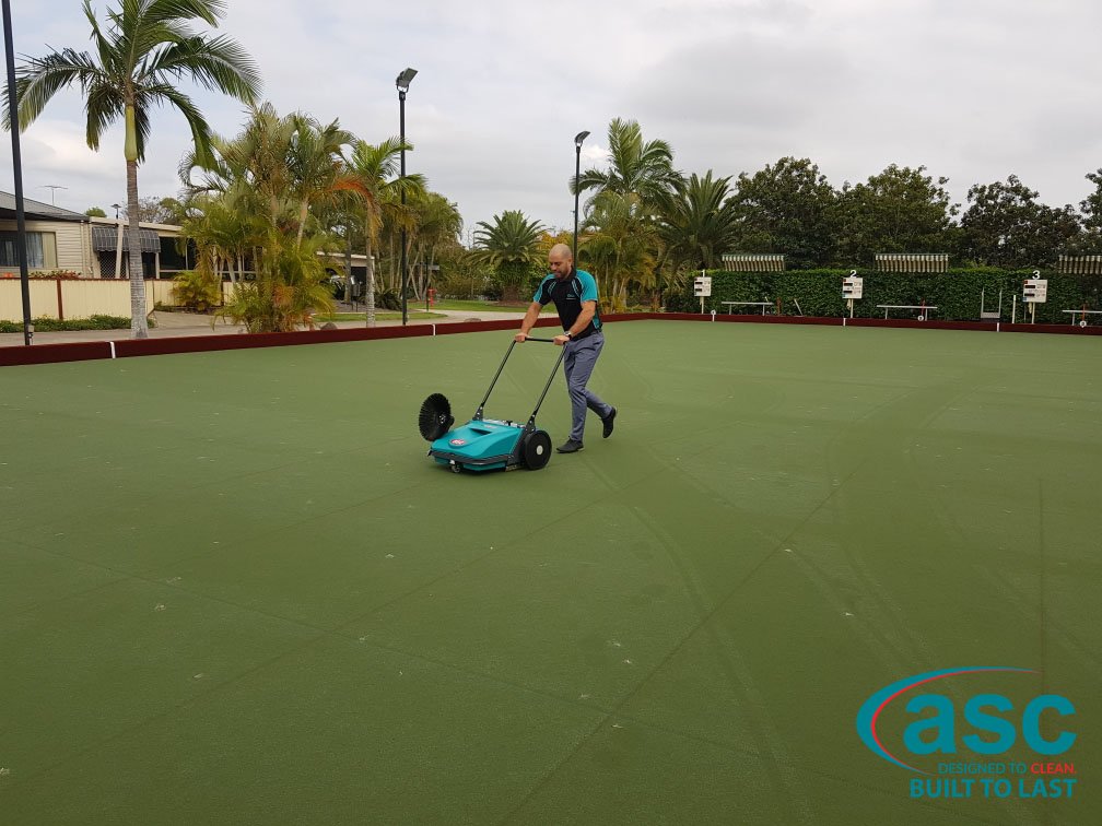 Home Park Management Services Using ASC MEP Sweeper 7