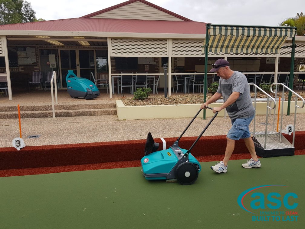 Home Park Management Services Using ASC MEP Sweeper 13