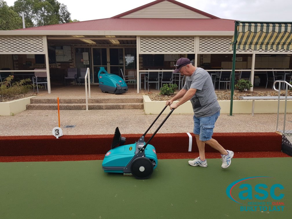 Home Park Management Services Using ASC MEP Sweeper 12