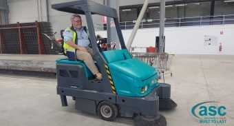 ASC M6 Managed To Clean The Fine Concrete Dust From XL Precast’s Entire Plant