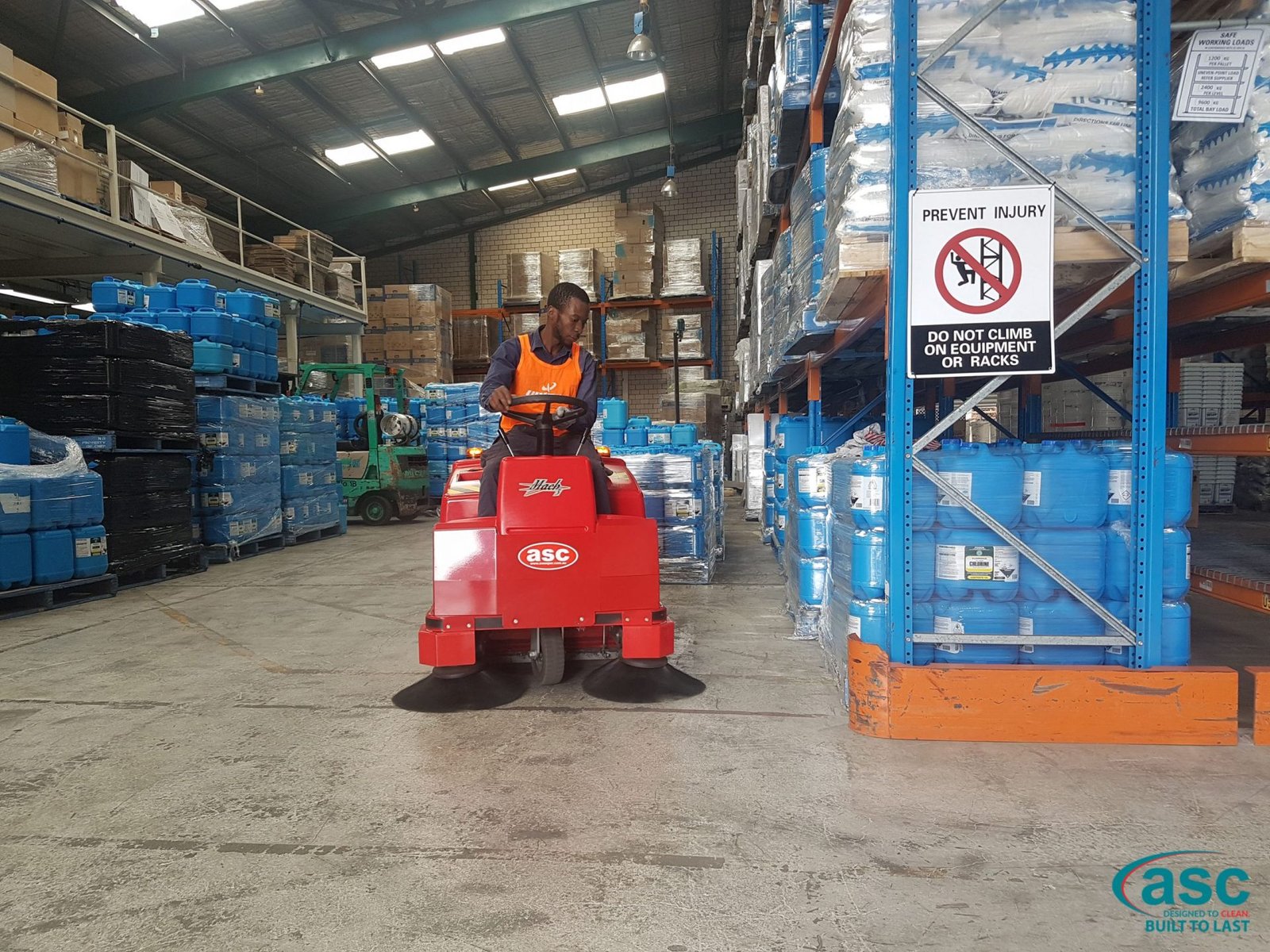 Ex-Fleet M3 Sweeper At ODN Forklift Facility 2