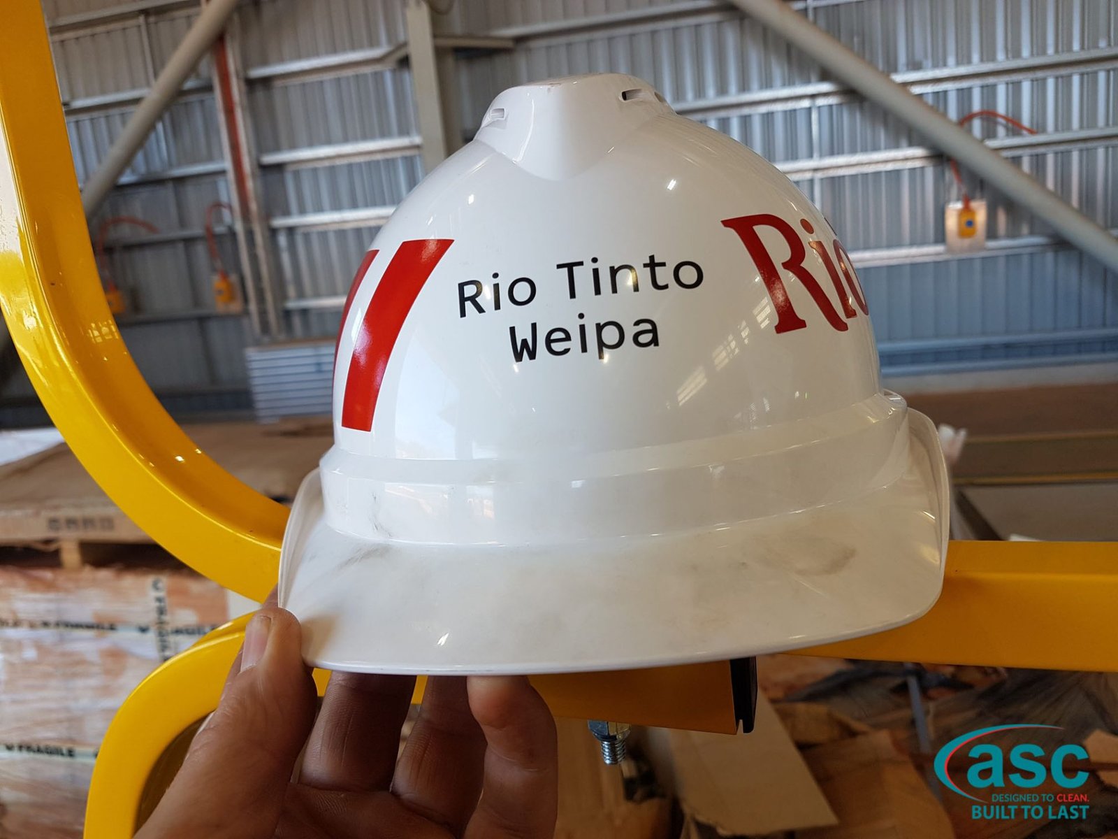 Rio Tinto Weipa Helmet