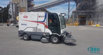 Rio Tinto Bell bay Invested in ASC Sweeper to Keep Their Surrounding Areas Clean & Workers Free From Dust