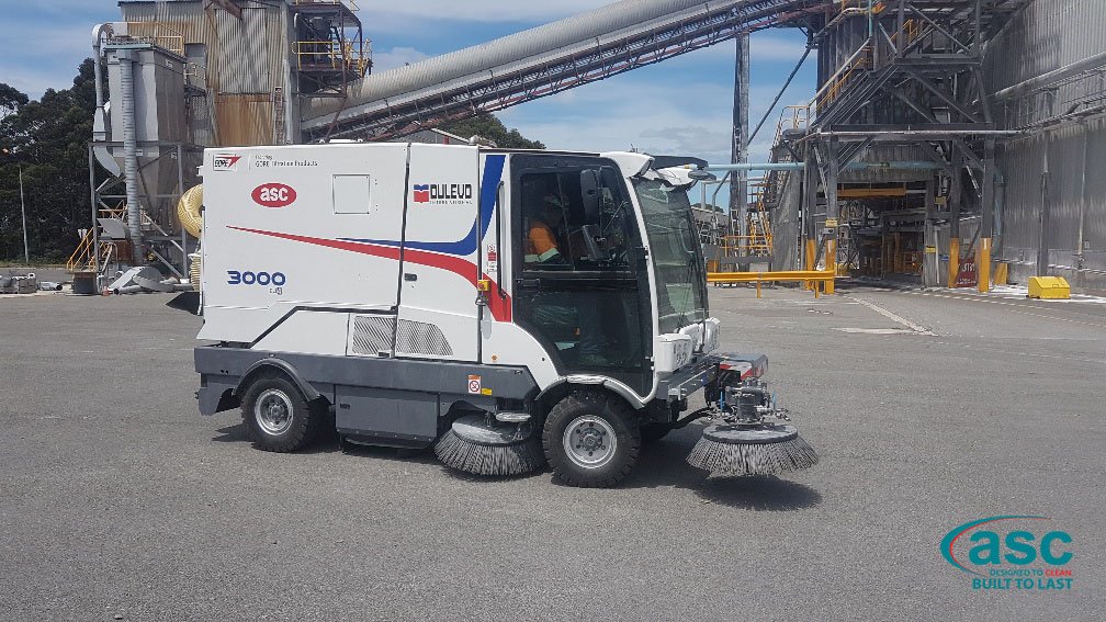 ASC Dulevo 3000 Sweeper At Bell Bay Facility 1