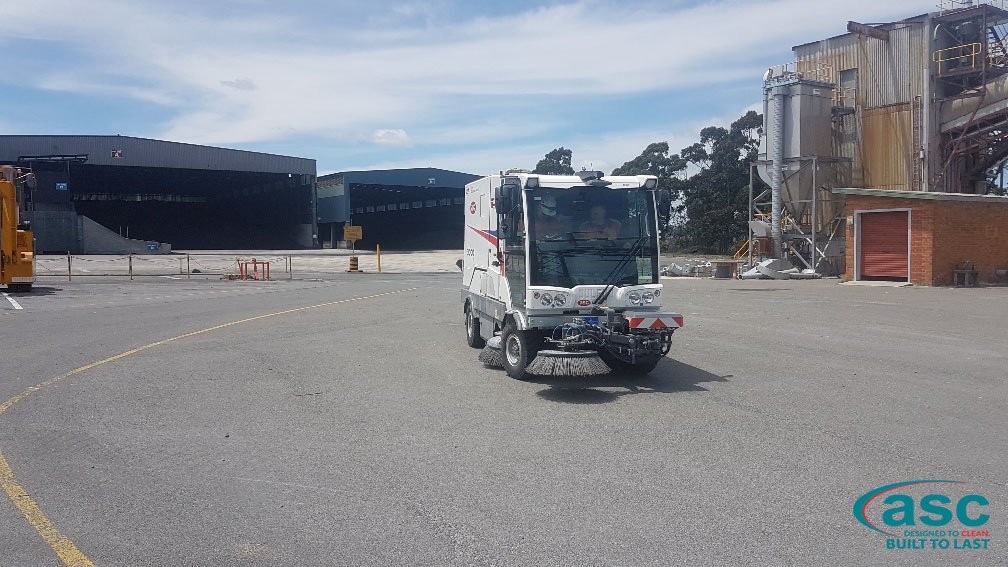 ASC Dulevo 3000 Sweeper At Bell Bay Facility 3
