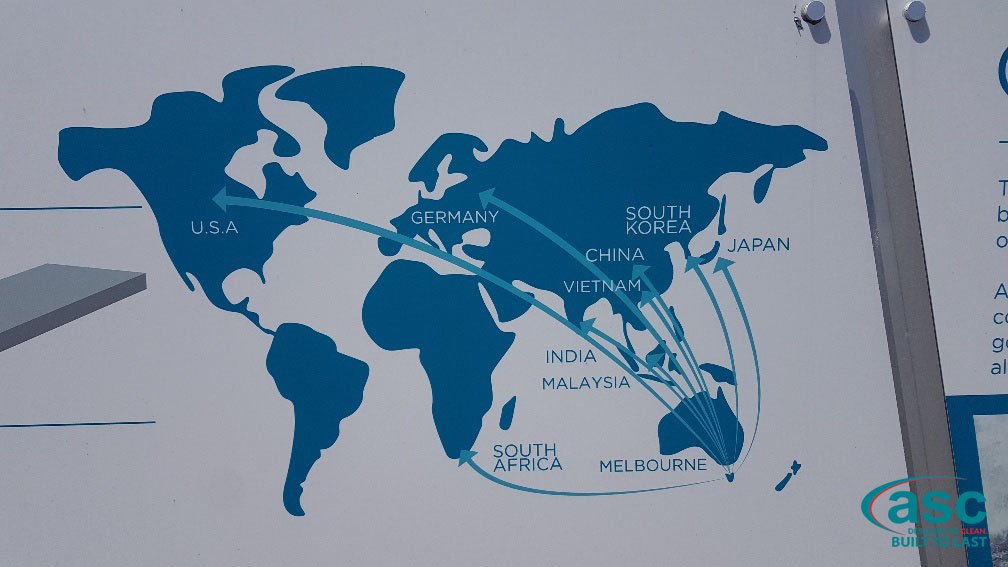 Bell Bay Aluminium Service Area Map