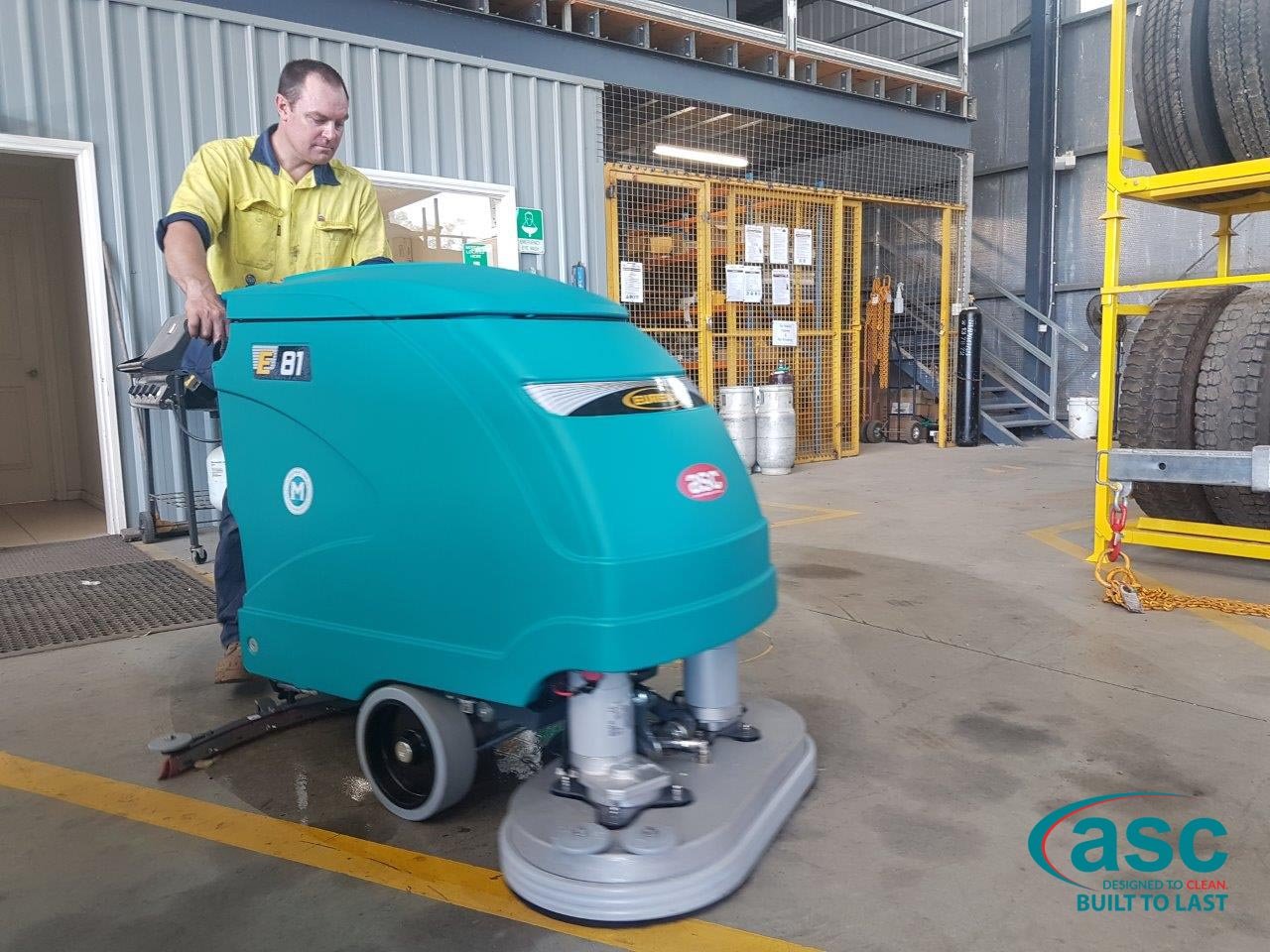ASC E81 At J.J. Richards' Facility