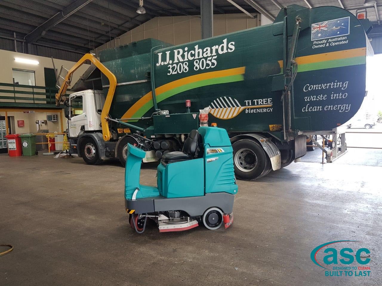 ASC M3 Sweeper At J.J. Richard's Facility