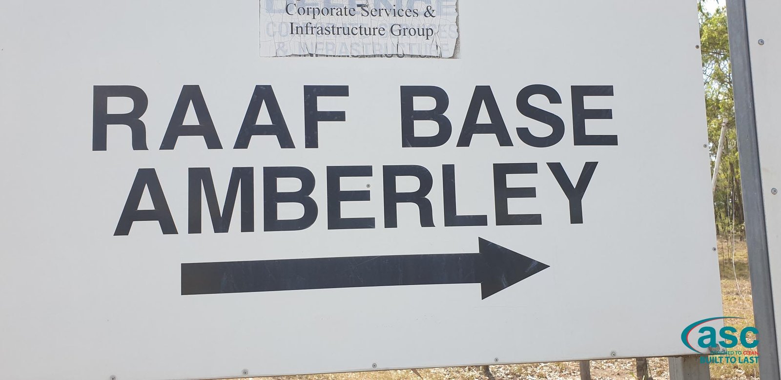 RAAF Base Amberley Sign