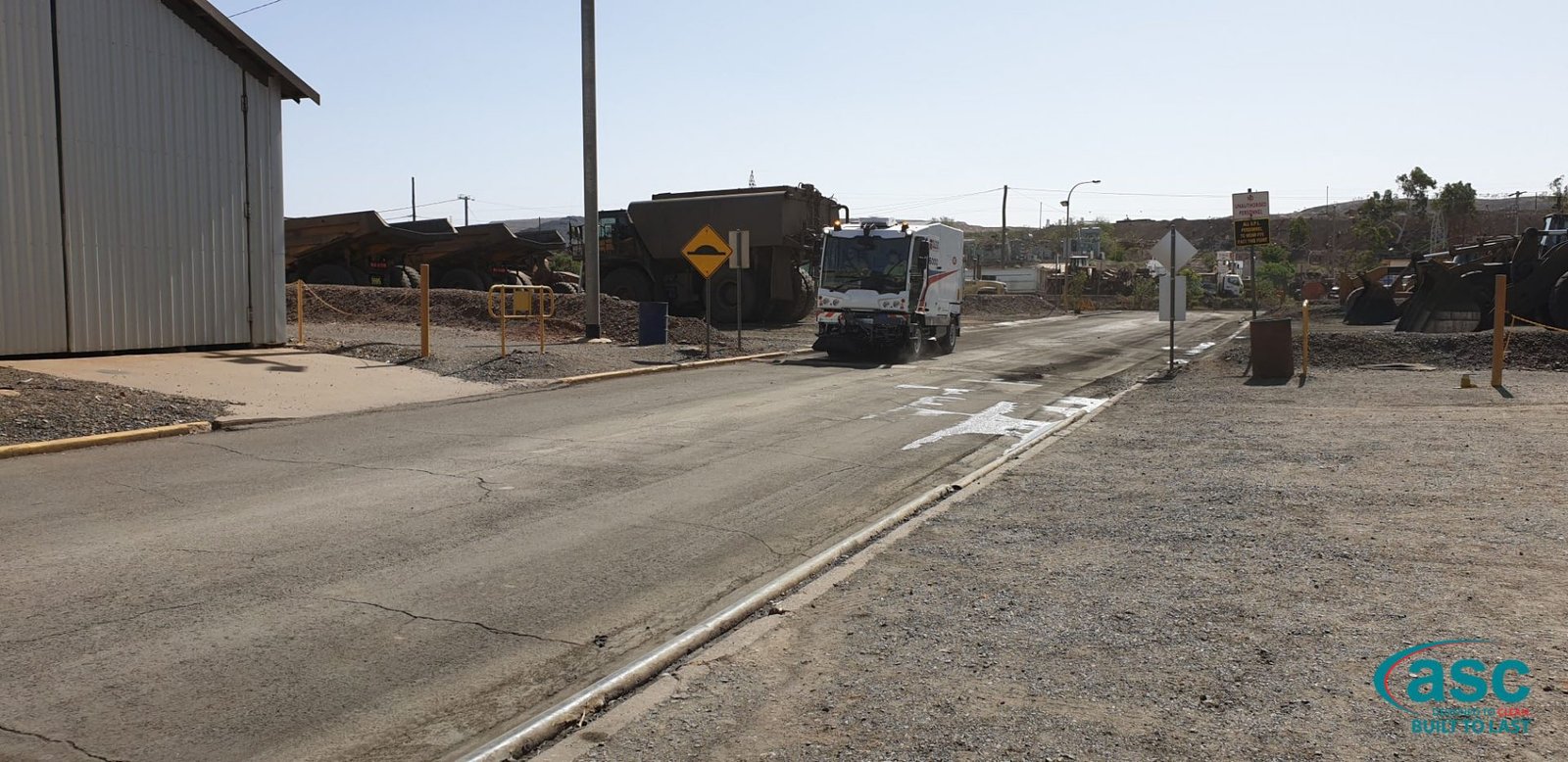 ASC D6000 Sweeper At Mount Isa Mines 1